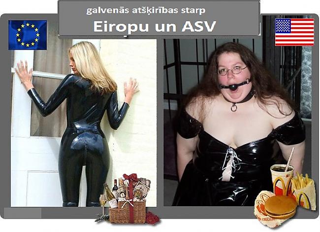 Autors: kreksss Eiropa vs ASV - atšķirības