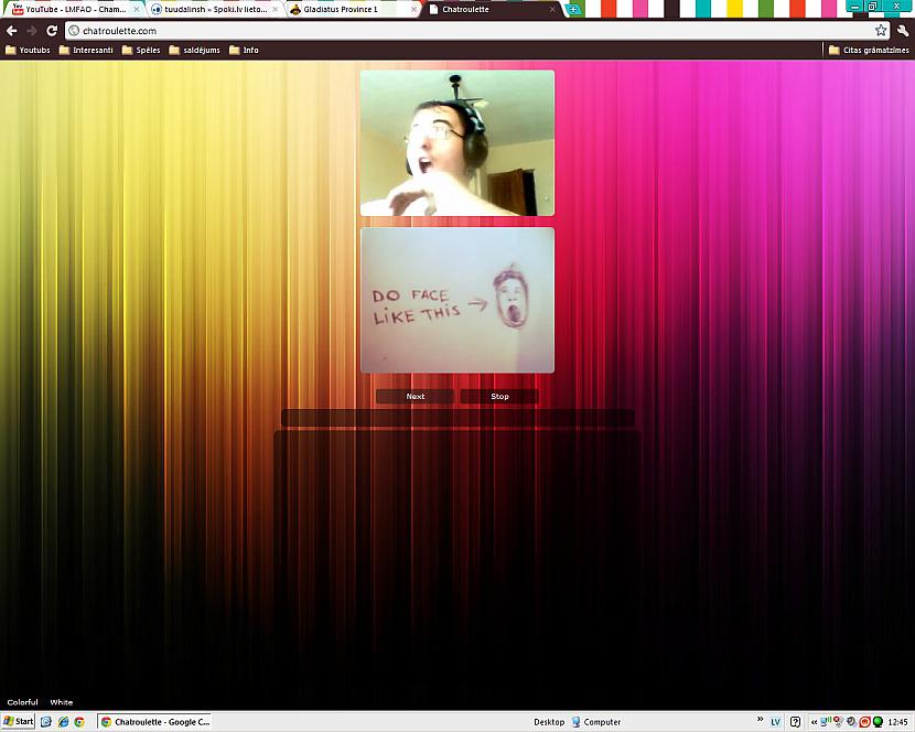 Autors: tuudalinsh Paākstījos Chatroulette.com
