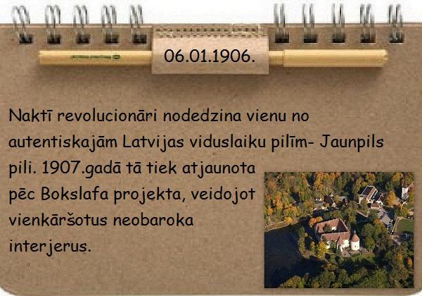 Autors: GargantijA Janvāris Latvijas vēstures lappusēs