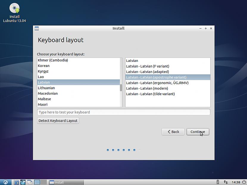 11 solis Izvēlamies sev... Autors: arvislacis Lubuntu 13.04 (Linux) instalēšana datorā