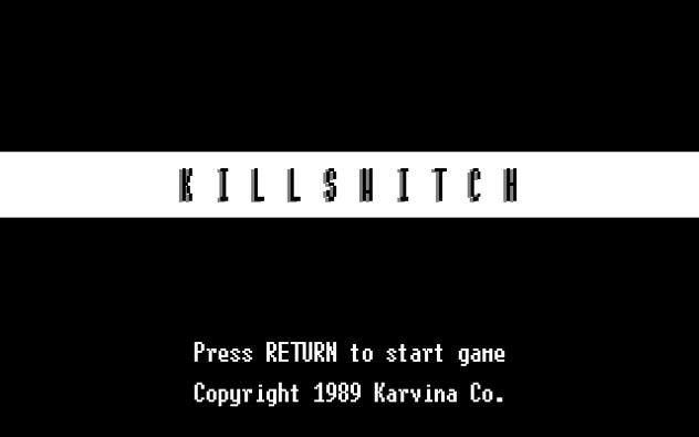KillswitchKillswitch ir... Autors: Fosilija Šausminoši videospēļu stāsti.