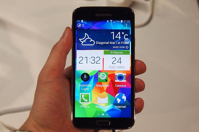 Galaxy S5 protams darbojas... Autors: Laciz Galaxy S5 ir klāt!