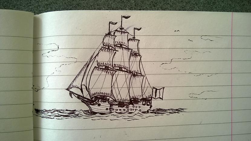 Literatūrā Sail ship Autors: GUNDUDE Ko es daru stundās?