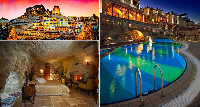 Cappadocia alas kūrorts un... Autors: Man vienalga 10 Neparastākās lukss viesnīcas.
