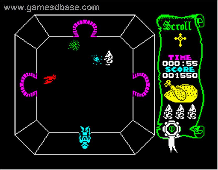 1983 Atic AtacSpēlē... Autors: Werkis2 Šausmu videospēļu vēsture.1972-2015 (+180 spēles) Horror games.