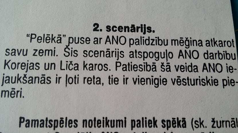 Lasam otro scenāriju un... Autors: SalvatoreMundi Pravietiska kara spēle