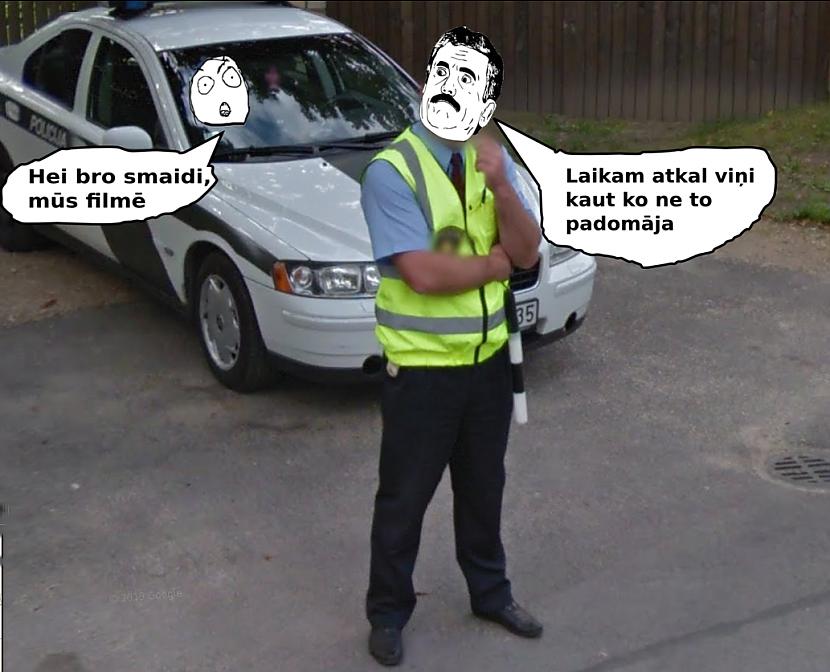 policists Autors: Strāvonis Uz google maps bāzētie komiksi #2