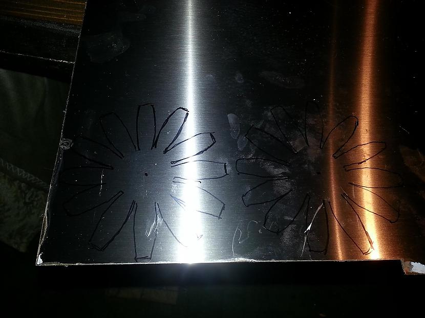 1mm bieza loksne Autors: kpot DIY. Flower, Daisy From metal