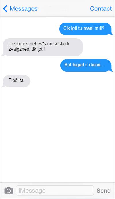 Autors: matilde 22 SMS, kas izraisa nevēlamas galvassāpes! Varbūt vienkārši neraksti man?
