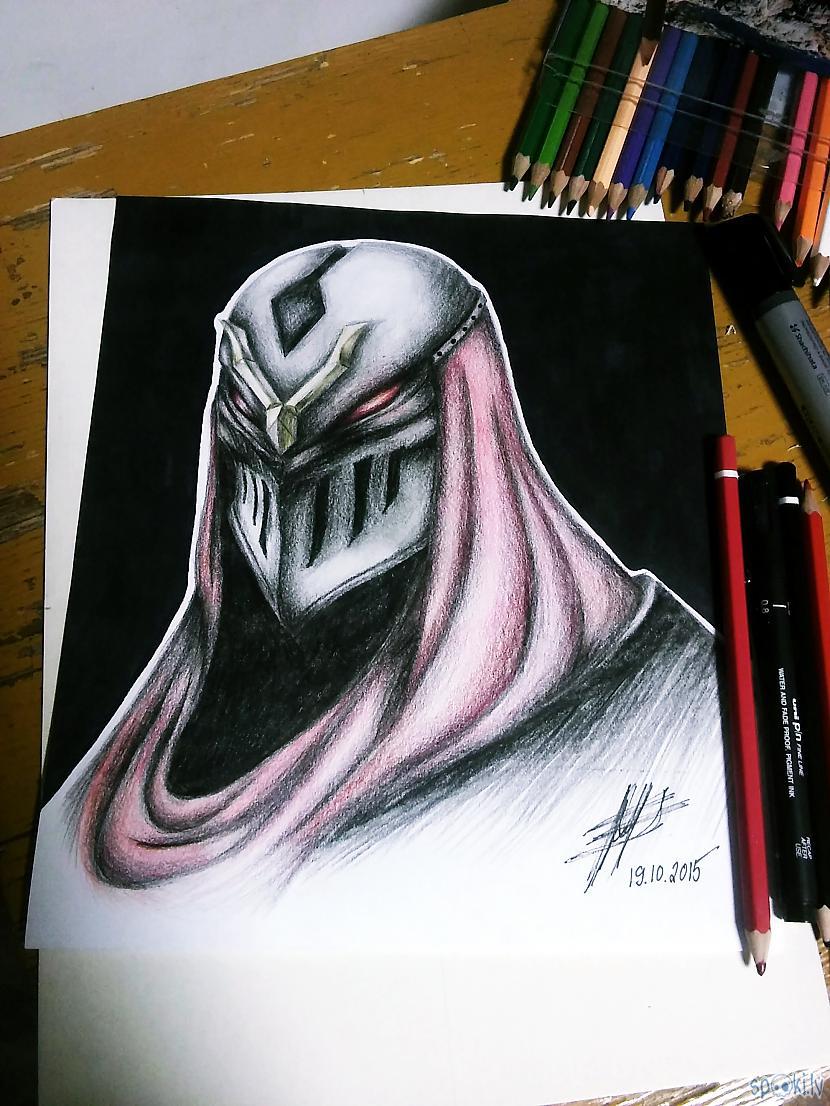 Zed League of Legends Autors: Rhaa Sketchbook #2