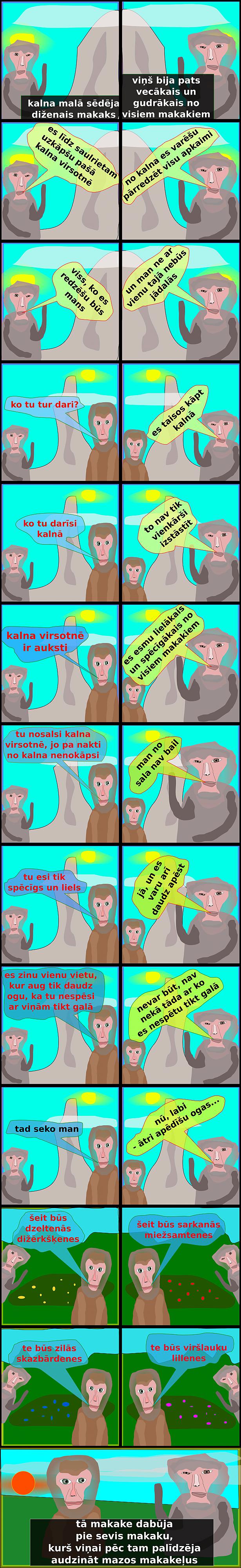 Autors: Strāvonis Makaks un makaka