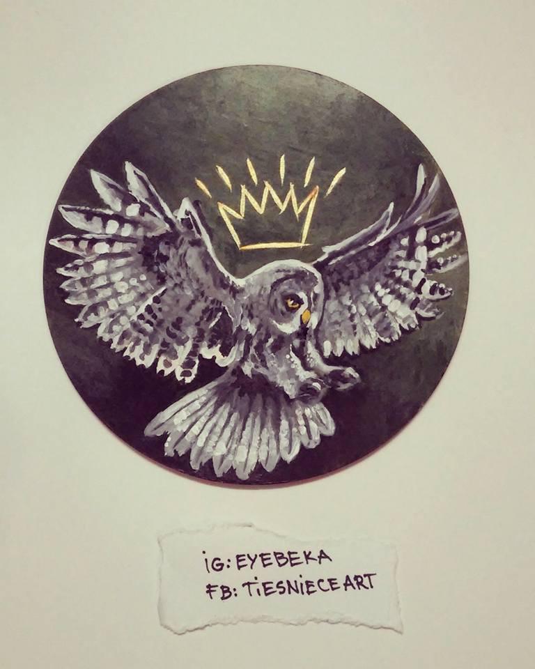 Ar akrila krāsām uz krūzes... Autors: Tiesnieceart man patīk zīmēt.