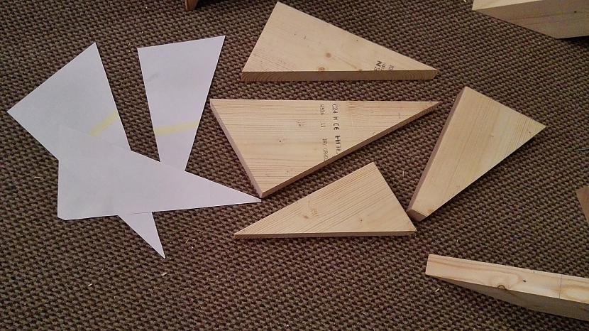 Izgatavoju scaronablonus un... Autors: I Like to Make Stuff Kā uztaisīt kāpnes 2. daļa
