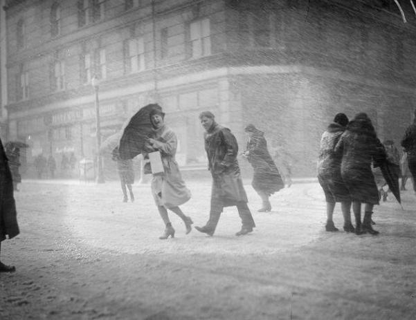 Sniega vētra bostonā 1930gads Autors: EnVyUs Vēsture bildēs - 1. daļa.