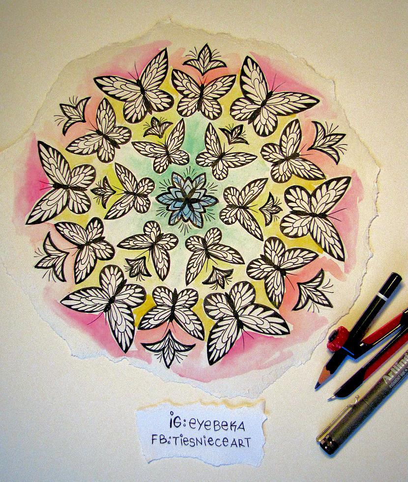akvarelis Autors: Tiesnieceart Man patīk zīmēt ...