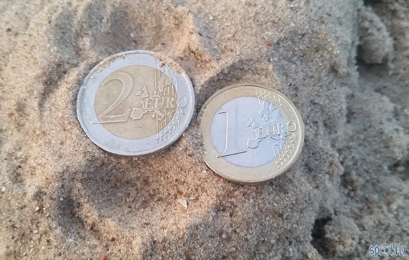 Pirmais sezonas divītis... Autors: pyrathe Daži vakari pludmalē ar metāla detektoru