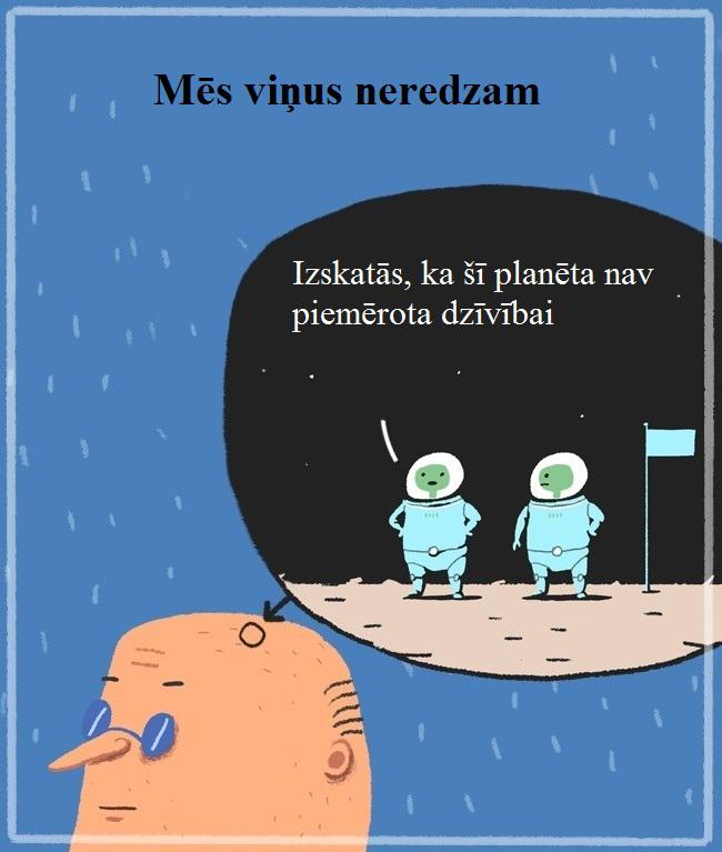 Autors: Lestets Kāpēc citplanētieši ar mums nesazinās?