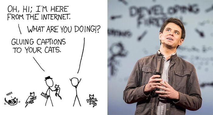 XKCD Autors: matilde Vai Tu zini kā izskatās autori, kuri zīmē Tavus iecienītākos komiksus?