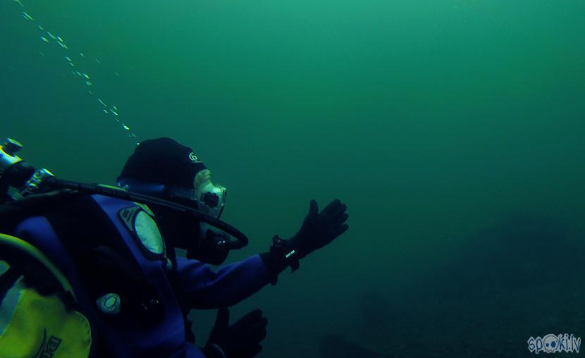 Diving at Stoney Cove 220117 Autors: The Travel Snap Ko darīt, ja gribas ienirt, bet esi Anglijas vidienē?