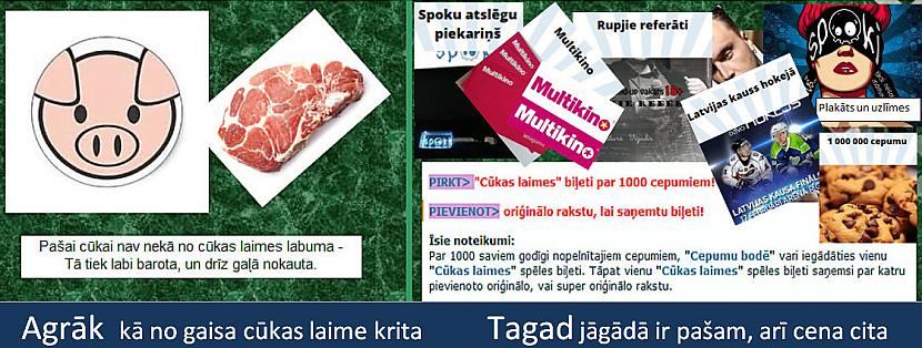 Ja neticēsi cūkai pats... Autors: rasiks Omes joki