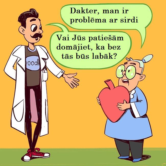 Autors: Lestets Ja es būtu ārsts...
