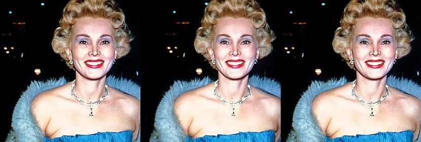Zsa Zsa Gabora Autors: Lestets Holivudas aktrises 3D fotogrāfijās