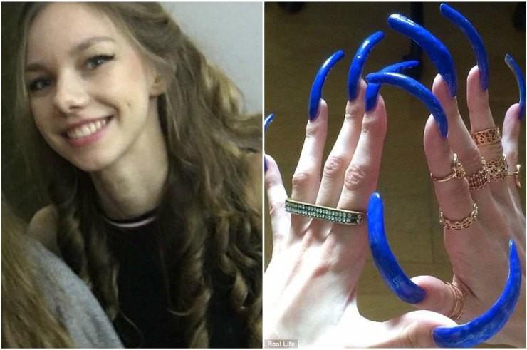 laquoNo sākuma es nebiju... Autors: matilde Skolniece no Vācijas jau trīs gadus nav griezusi nagus un ļoti lepojas ar tiem!