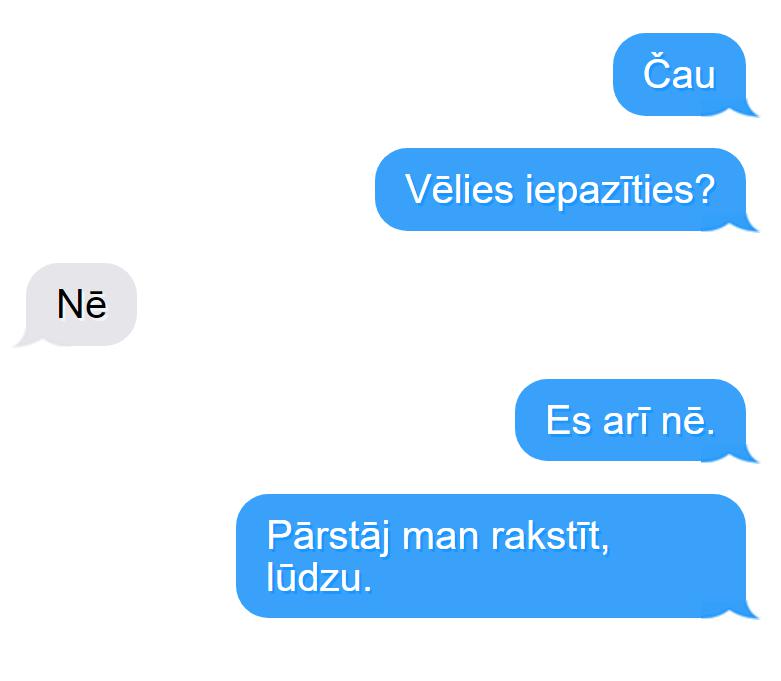 Autors: matilde 16 smieklīgas SMS, kas uzlabos Tev garastāvokli