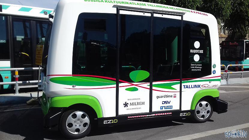 Autors: Lestets Sensacionāli - pašbraucošs autobuss Tallinā