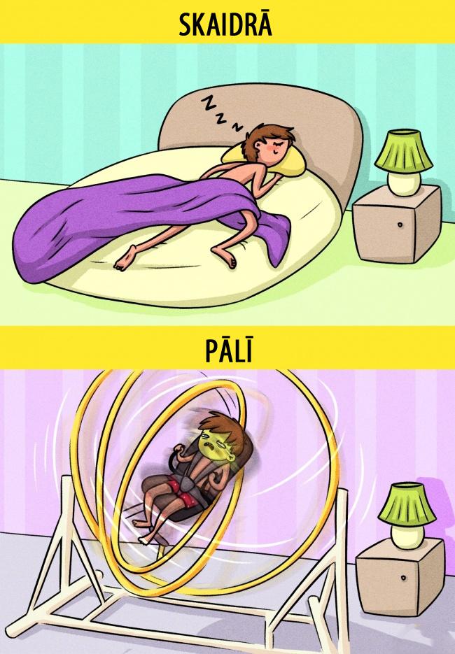 Autors: matilde 10 patiesi komiksi par to, kā cilvēks redz pasauli «skaidrā» un «pālī»