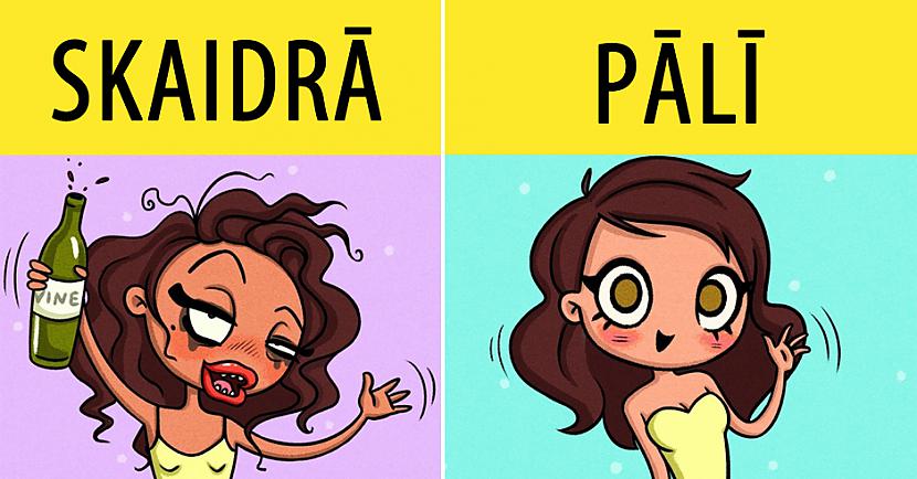 Autors: matilde 10 patiesi komiksi par to, kā cilvēks redz pasauli «skaidrā» un «pālī»