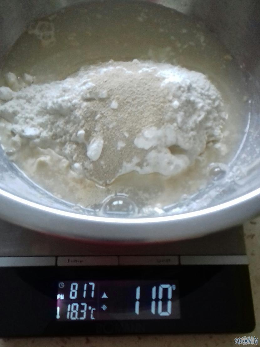 110g ūdens Autors: pūkainīts Baltmaize ar bērnības garšu