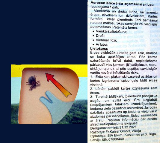 Te pats vari izlasīt... Autors: rasiks Kā izvilkt ērci?