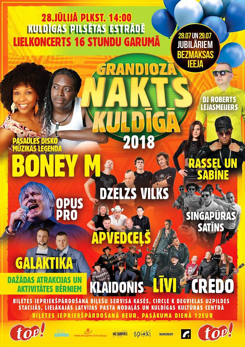 Autors: jacky GRANDIOZĀ NAKTS KULDĪGĀ 2018