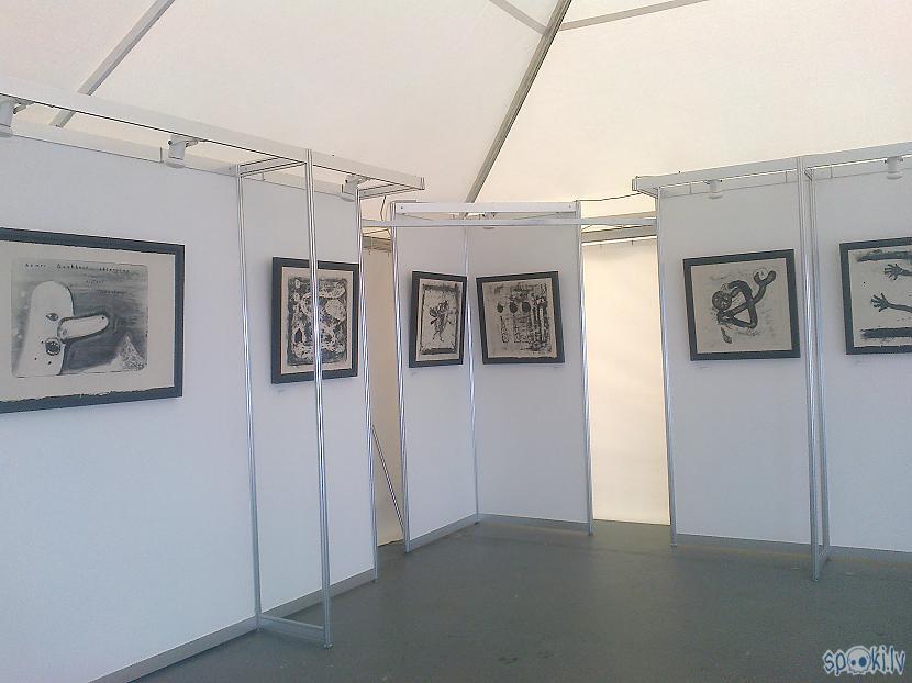 Otrais stāvs pirmā ekspozīcija Autors: ezkins Jūrmala Art Fair - 2018