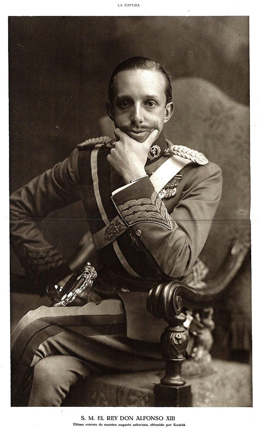 Alfonso XIII tika kronēts... Autors: Artemiis Bērni, kuri kļuva par valdniekiem ļoti agrā vecumā