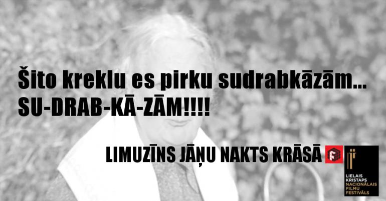 Autors: ĶerCiet Citāti no latviešu filmām, kurus visi zina no galvas