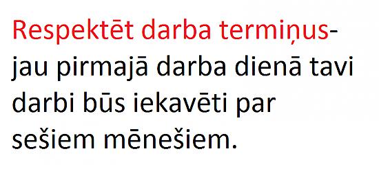 Darba sludinājumu tulkotājs.
