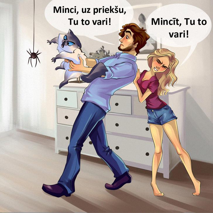 Katrai sievietei ir... Autors: matilde 12 mīlīgi komiksi, kas parāda to, kāpēc sievietei vispār ir vajadzīgs vīrietis