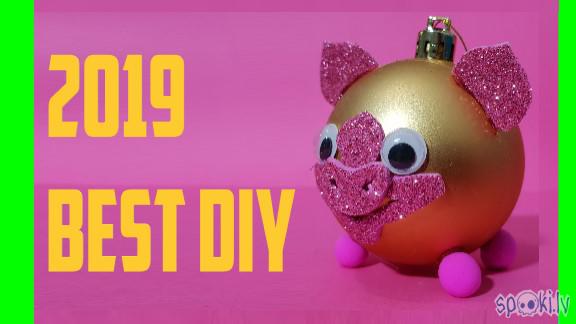 DIY pig trend 2019 new year by Devlin Fox