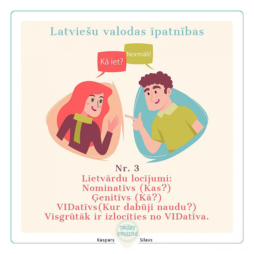 Autors: Kaspars Silavs JOKI - Latviešu valodas īpatnības