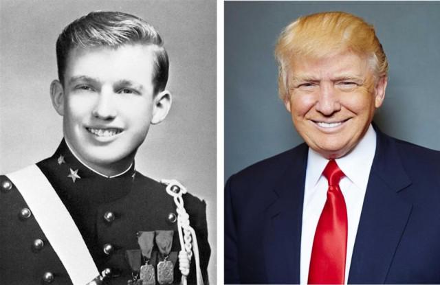 Donalds Tramps Autors: ĶerCiet Ek, skaistā jaunība! 20 slavenu politiķu portreti jaunībā un brieduma gados