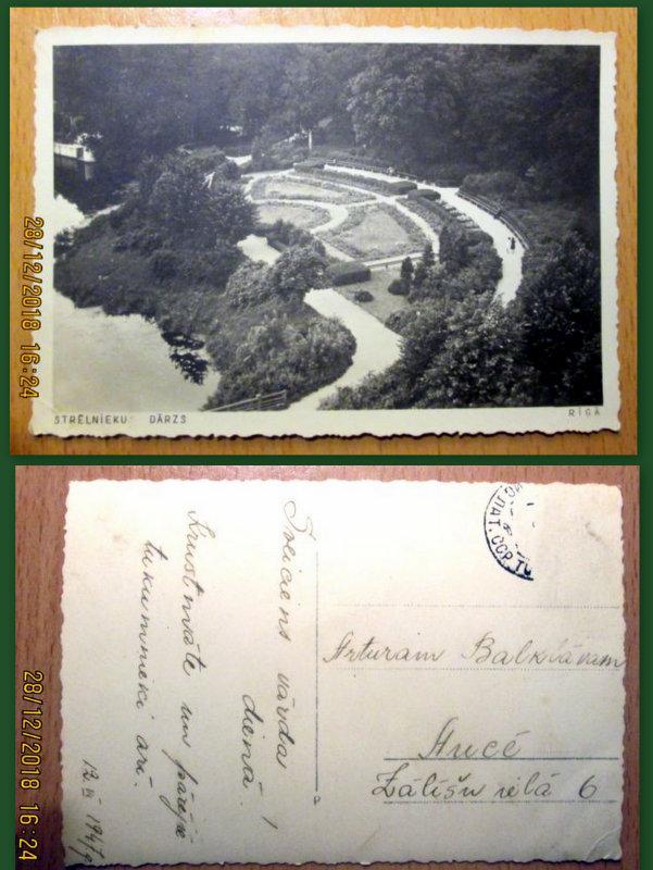 1947 gads pēckara laiks Kā... Autors: rasiks Vēstures liecības pastkartēs