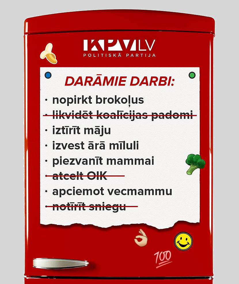 Autors: Jānis Baroniņš KPV LV pilda savus solījumus un... kas ir JKP?