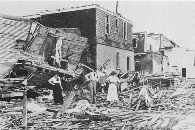 1912 gada Ridžainas tornado... Autors: Vangs Čingčangčongs Tornado lielpilsētās
