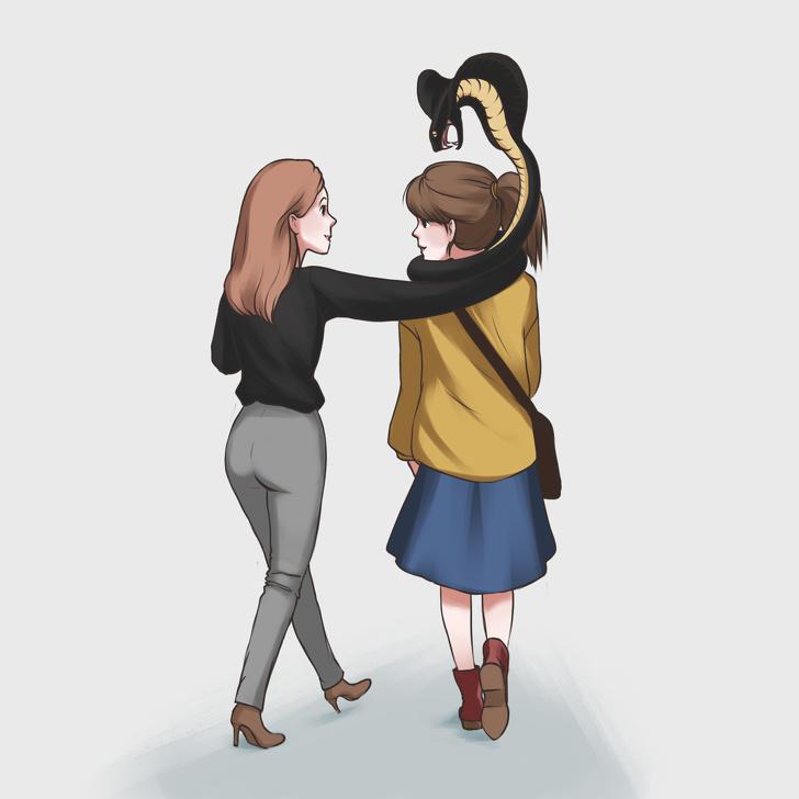 Autors: matilde 12 ilustrācijas ar dziļu domu, kas katram liks aizdomāties
