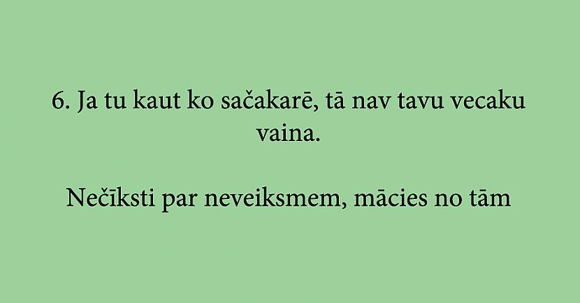 Autors: Latvian Revenger 11 "Bila Geitsa" padomi labākai dzīvei