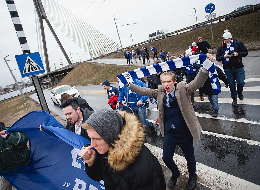 Autors: Zhorchx FK RFS fanu kluba atklāšanas gājiens par godu Latvijas virslīgas sākumam