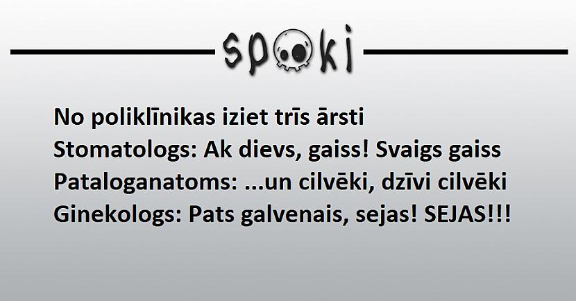 Autors: Lestets Joki ar ievērojumu sarkasma piedevu