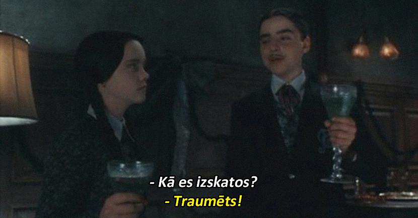 Autors: matilde Labākie un šausmīgākie Ādamsu ģimenes citāti